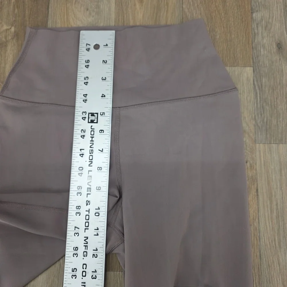 Alo‎ Yoga High Waist Distressed Cutout Leggings Dusty Mauve XS